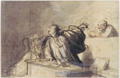 Alegato de la defensa de Honoré Daumier